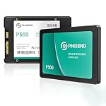 PHIXERO – PHIXERO P500 SSD 256GB 2,5 Zoll SATA III Interne Solid State