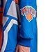 FOCO NBA New York Knicks Unisex Reversible Oversized Sherpa Hoodie Sweatshirt Colorblock HoodeezReversible Oversized Sherpa Hoodie Sweatshirt Colorblock Hoodeez, Colorblock, One Size (HDONBSMURBUSQVC)