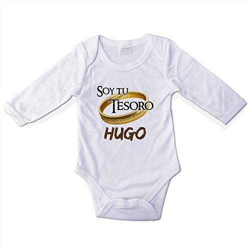 LolaPix Body personalizado bebé con nombre. Regalos personalizados para bebés. Bodies personalizados manga larga. Varias tallas. Señor de los Anillos