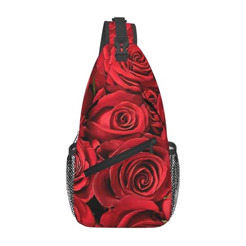 Sac à dos croisé homme rose rouge pour vos sorties nature et ville
