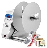Automatic Label Rewinder Machine | 115mm Label Width, Adjustable Rewind Speed, 9999 Max Count, Ideal for Industrial & Office Labeling