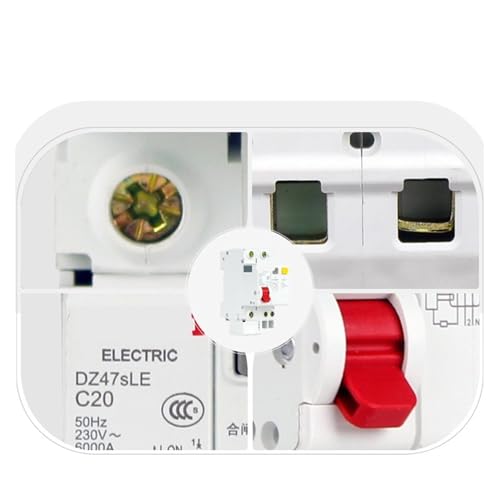 Disjoncteur RCBO Type C haute performance pour tableau électrique