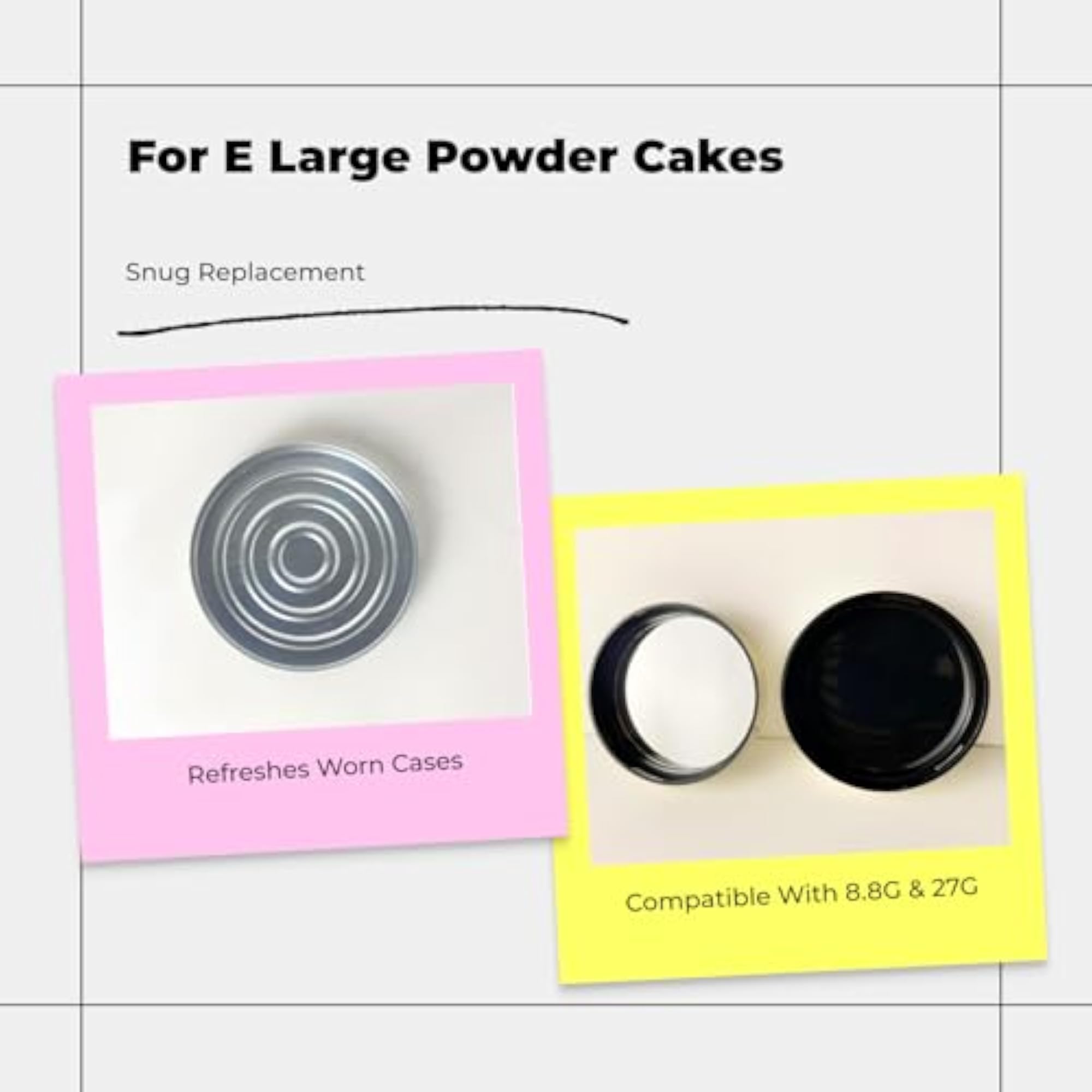 Portable Powder Case for Makeup Organizer