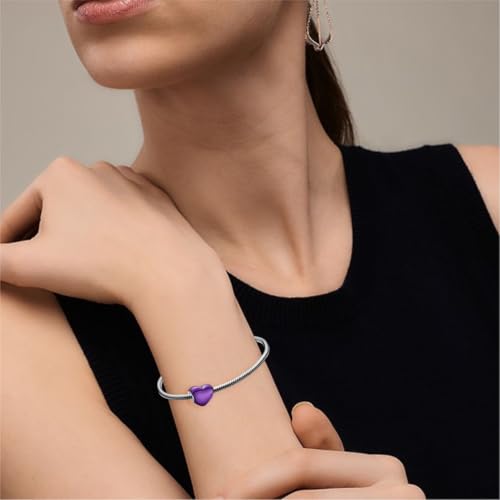 Image of Mom Family Charms Bead for Bracelets and Necklaces Jewelry Charm for Women Valentine Mother's Day