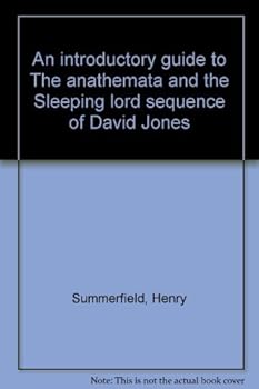 Hardcover An introductory guide to The anathemata and The sleeping lord sequence of David Jones Book