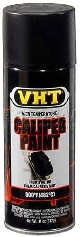 Vht High Temperature Wheel Paint Satin Black 11 Oz. Aerosol - Lot of 6