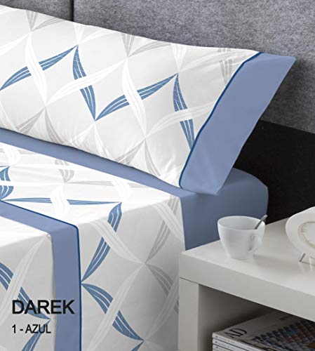 SERENA Juego, Azul, Cama 135