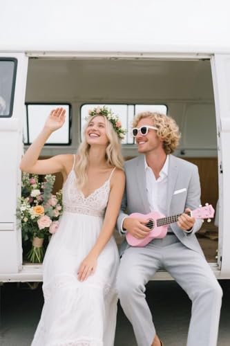 Men's 2 Piece Suit Slim Fit Suits for Men Two Button Blazer Formal Business Jacket Suit for Wedding Prom Party Dinner4