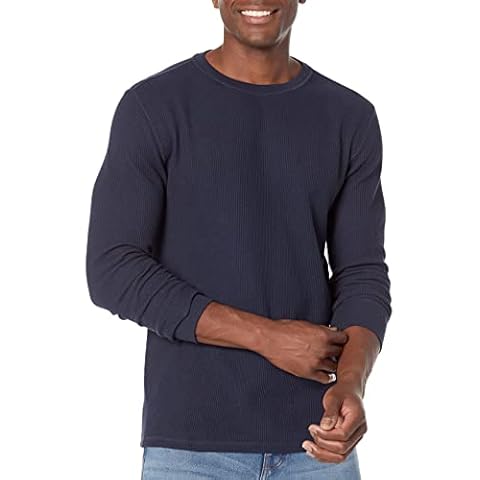 Amazon Essentials Men's Slim-Fit Waffle Shirt Cover