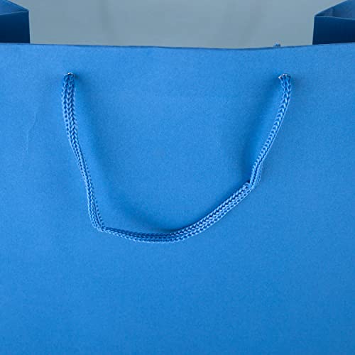 Hallmark Multi-Occasion Large Gift Bag - Plain Blue - Image 5