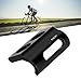 Front Derailleur Hanger AL7075 Aluminum Alloy Derailleur Mount Adapter with CNC Technology for Biking Accessories (Black)