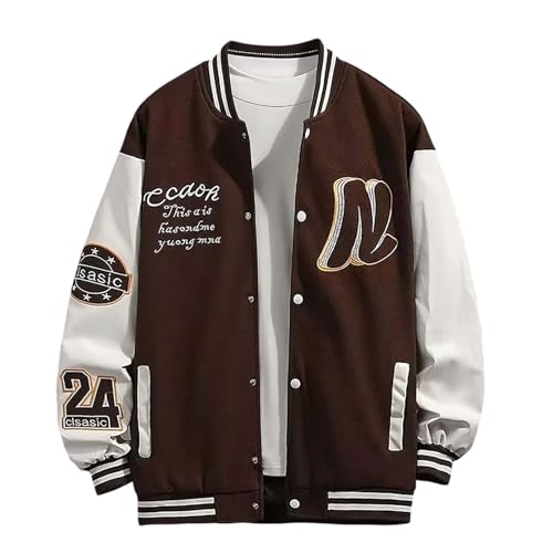 Veste de Baseball Homme décontractée idéale pour vos sorties du week-end