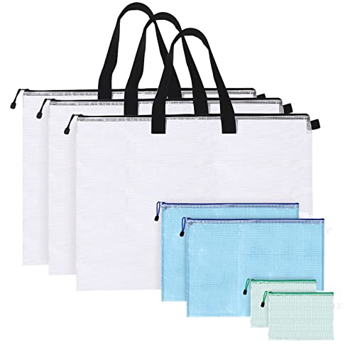 Sacs de rangement étanches en maille grand format 48x63cm pour penderie