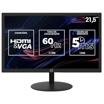 Monitor 21.5" BPC 22WR-75 - Full HD - 75Hz - 5ms - HDMI/VGA