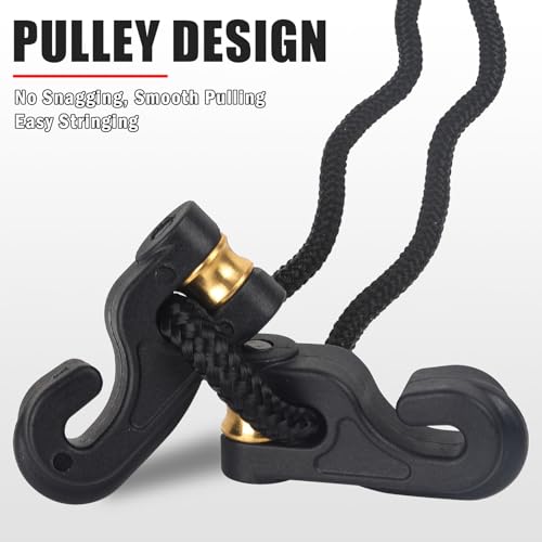 image for Archerest Crossbow Pull Cord, Crossbow Cocking Rope Device Double Hand