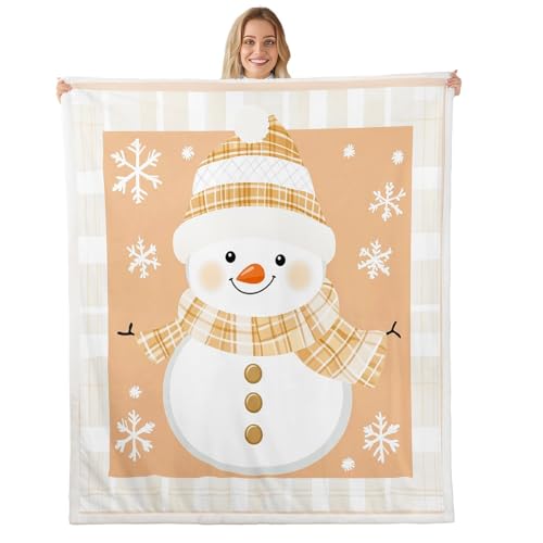 Feelingyou Manta de lana de Navidad tamaño