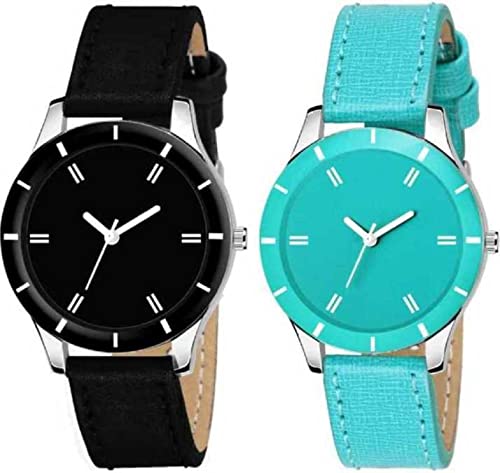 Evax Casual Analog Branded Premium for Girls & Women Watches (Black-Sky) (B09QZ1ZJC2) Amazon Price History, Amazon Price Tracker