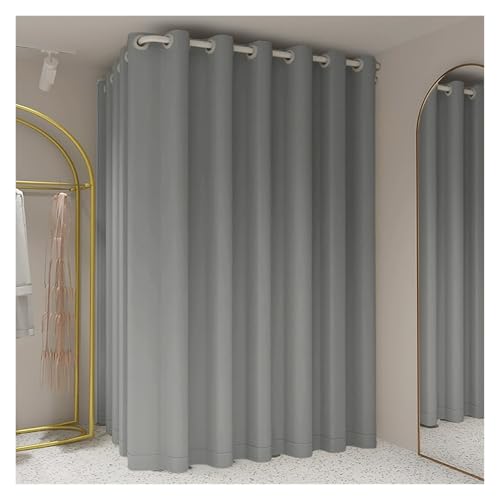 p[e[V  Ԏd؂ Ǌ|VbsO[A80x80 90x90 100x100 110x110cmbhAItBXpL^R[i[hbVO[(90cm/35.4in White Rod+Gray Curtain)