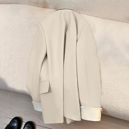 TANGNADE Womens Blazers Dressy Casual Lightweight Long Sleeve Open Front Work Office Elegant Classy Suit Jackets4