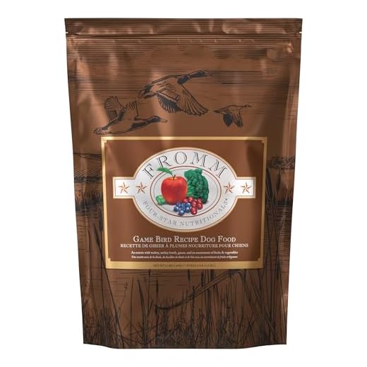 Fromm Four-Star Nutritionals Game Bird Dog Food - Premium Dry Dog Food - Turkey Recipe - 4 lb