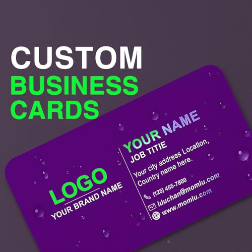 Custom PVC Business Cards, Personalized Plastic Cards with Photo/Text/Logo, Waterproof Double-Sided Printing, 0.38mm Thick Round Cards