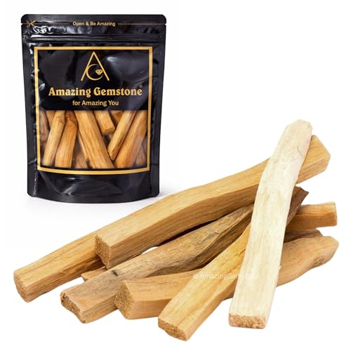 Amazing Gemstone Premium Palo Santo Sticks - 3 Pieces Authentic