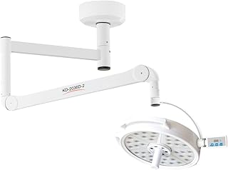 EustomA 108W LED Shadowless Lamp Operatory Exam Light Ceiling Lamp 360Â° Rotation Cold Light KD-2036D-2