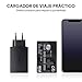 AUKEY Cargador iPhone, Cargador USB de Pared con 3 Puertos USB 30W...