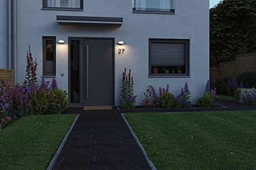 Paulmann Applique Da Esterni Led Mesana, Antracite 24 Cm Alluminio IP44 - 8