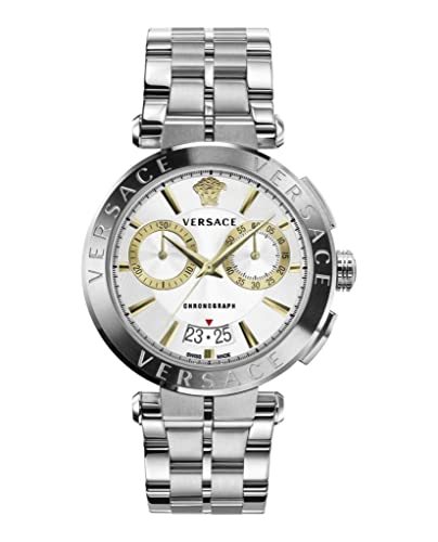 Versace Herrenuhr Chronograph aus Edelstahl - VE1D00919