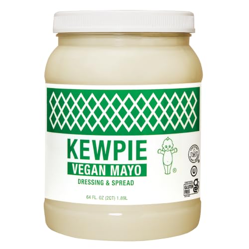 Image of Kewpie Vegan Mayonnaise, USA Japanese Style, Cage Free Gluten Free, 64 oz