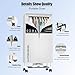 Clothes Dryer, Portable Drying Machine with Timer, 60inch Laundry Drying Wardrobe with Large Capacity, Electric Dryer/Rack for Home | Appartments (Grey ZU1)