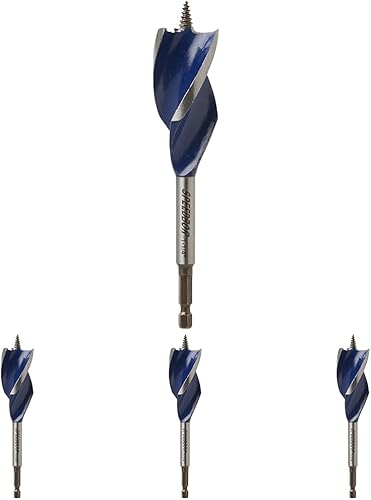 Vista 10 de IRWIN SPEEDBOR 3041015 - Broca para madera con tres flautas, 7/16 pulgadas, color negro