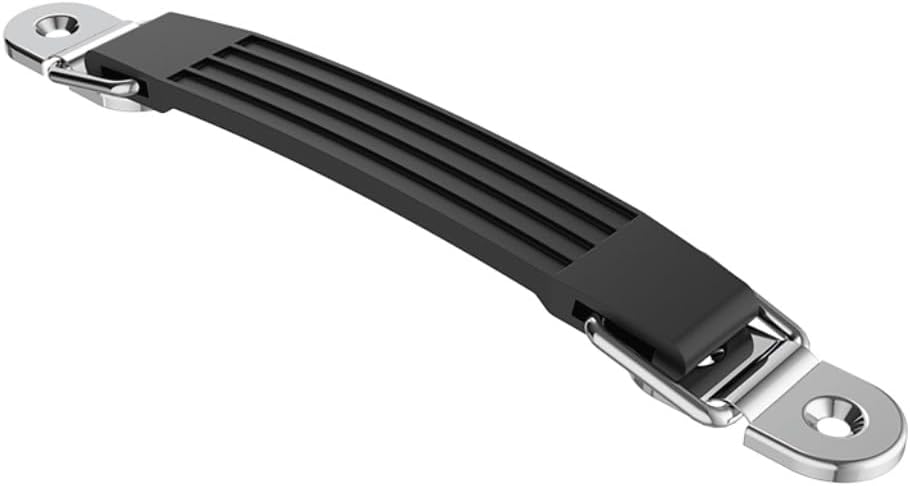 BERHUTJ Black Plastic Expandable Straight line Luggage Handle Instrument Box Equipment