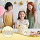 PurityPeak Torten Deko Set, Goldene Krone mit Kugeln, Schmetterlinge und Geburtstagskerzen, Cake Topper für Hochzeit, Jugendweihe und Baby Shower, Torten Deko Mann, Torten Deko Schwarz