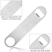 QTLCOHD 20 Pack 7 Inch Flat Bottle Opener, Stainless Steel Bottle Openers Bulk Silver Beer Bottle Opener Bartender for Kitchen Bar or Restaurant