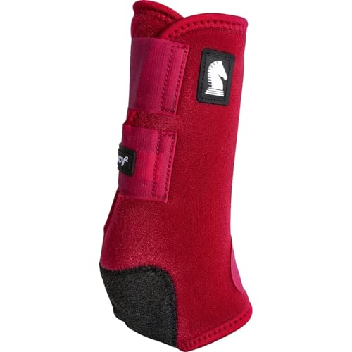 Image of Classic Equine Legacy2 Support Boots, Front (Crimson, Large)