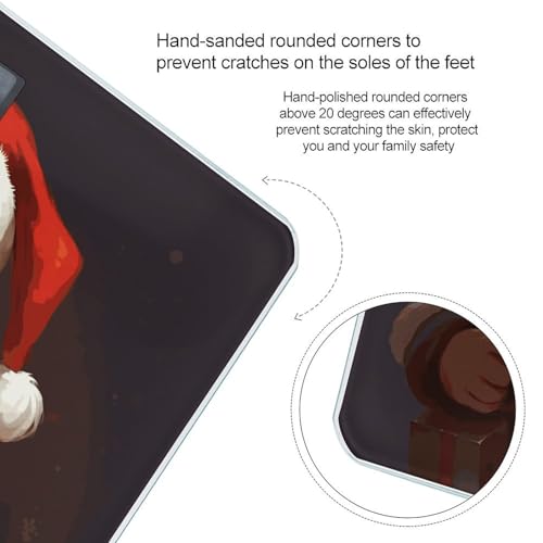 Báscula Digital de Baño Santa Claus con Pantalla Grande miniatura 4