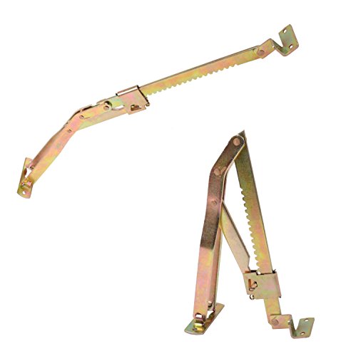 Adjustable Drafting Table Hardware Hinge For Massage Couch Drawing Board Table Facial Bed, Bronze (2Pcs) #TOP1