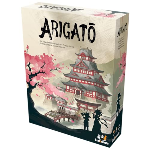 Ludonaute Arigato, Juego de Mesa, A Partir de 10 Años, De 2 a 5 Jugadores, 45 Minutos por Partida, Español