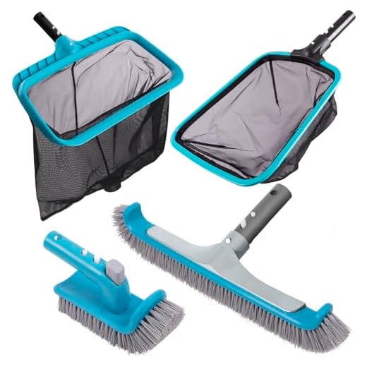 Complete Swimming Pool Cleaning Kit Without Pole