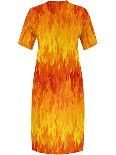 Image of PinkPatty Women's Plus Size Short Sleeve Maxi Dress Casual Loose V Neck Long Dress with Pockets