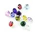 Wholesale 24PCS Crystal Glass Zircon Round 5MM Birthstones Floating Charms Bulk for Living Memory Locket Necklace