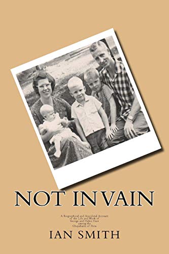 Not In Vain: A Biographical and Anecdotal Accou... 151759071X Book Cover
