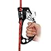 WILDKEN Climbing Hand Ascender Outdoor Mountaineering Tree Arborist Climbing Rappelling Equip Hand Ascender for 8-13MM Rope Left Right Hand Ascender