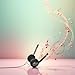 Retro Over-Ear Headphone,Vintage Feelings Underwire Headphones,Retro Lightweight Earphones,Hi-Fi Stereo Earphone Headset,Headphone,for Most Mobile Phones Playback Pevices Headphones (Black)
