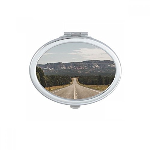 Miroir de poche de maquillage portable multicolore idée cadeau