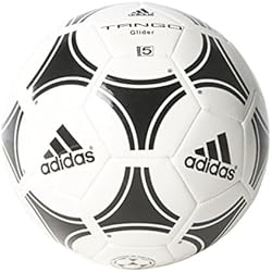 adidas Tango Glider - Balón de fútbol Unisex para Adultos, Blanco/Negro, 4