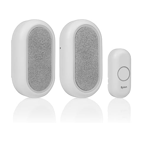 Byron Wireless Doorbell Set with Visual Alert Cover