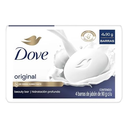 Jabón en Barra Dove Original 4 x 90 g